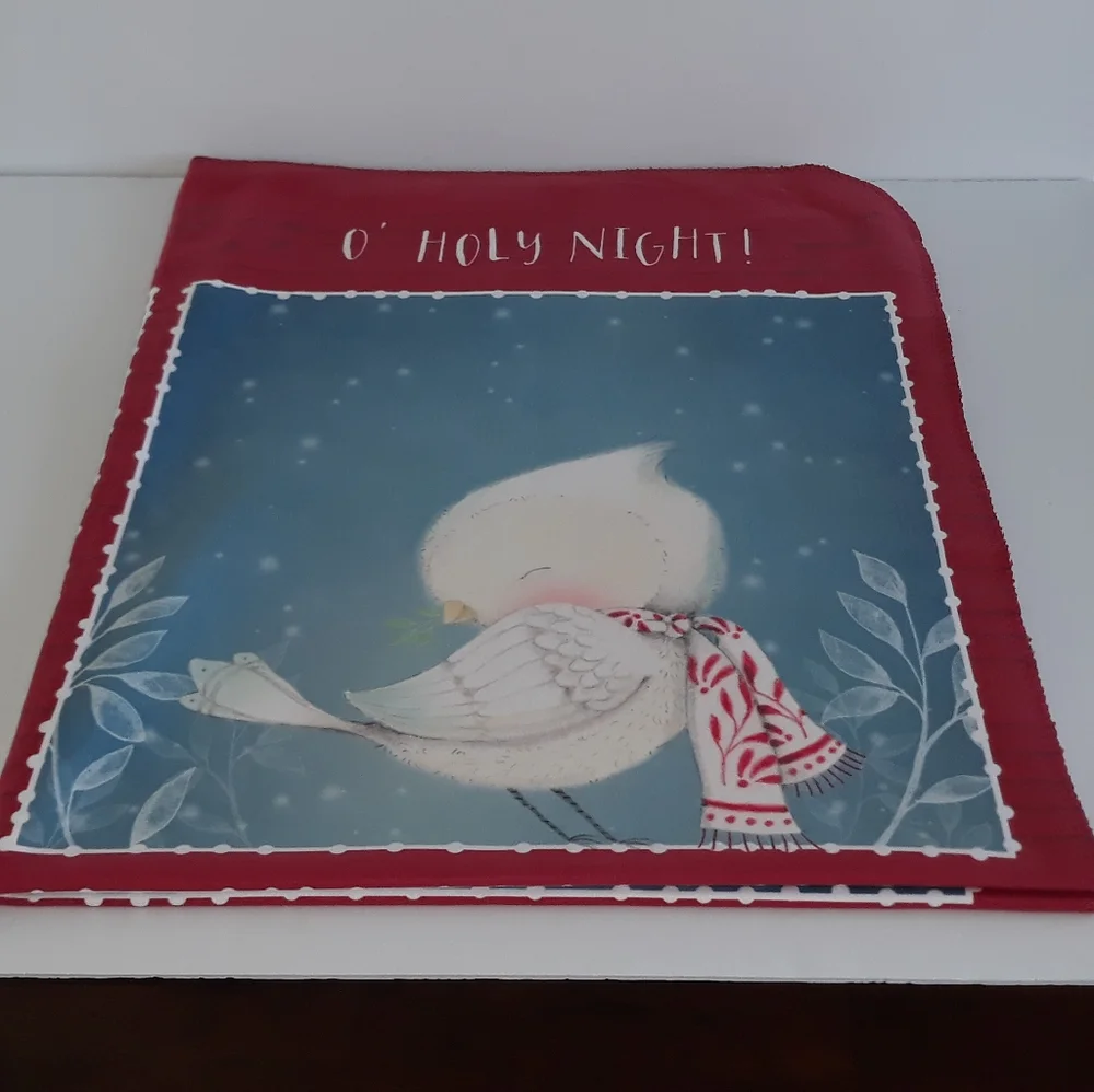 Joy to the World Sherpa Throw 50x60